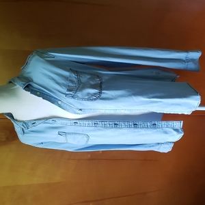 Express Boyfriend Fit Tencel Shirt